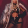 Latex O Ring Bikini Top