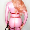 Catsuit Latex Lady Pink