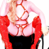 Catsuit Latex Lady Pink