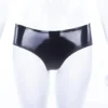 Luxe Black Latex Cheeky Knickers – Victoria Cut