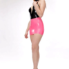 Latex Mini Skirt