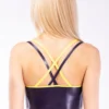 Stylish Multi-Colored Latex Bra with Front Zipper – Handcrafted Shiny Rubber Lingerie Top