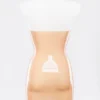 Strapless Latex Tube Dress – Minimalist Bodycon Design