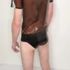 Basix Latex Briefs – Handcrafted Glossy Slip Panties with Reinforced Seams