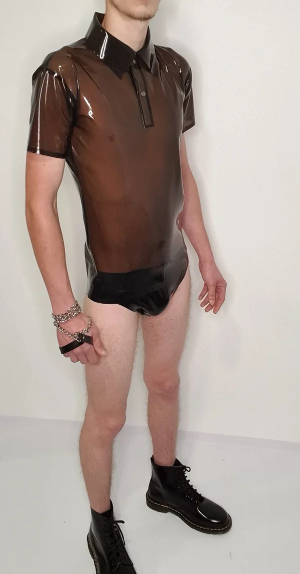 Basix Latex Briefs – Handcrafted Glossy Slip Panties with Reinforced Seams