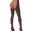 Luxe Cut-Out Garter Latex Stockings with Waist Belt – Handmade