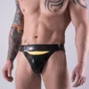 Men’s Latex Jockstrap with Horizontal Fly Opening – Custom Fit & Color