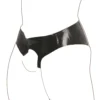 Glued Latex Full Briefs with Cut-Out Front Ring – Bold & Seductive Men’s Latex Underwear