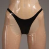 High-Cut Latex Thong – Handmade 100% Natural Rubber Lingerie