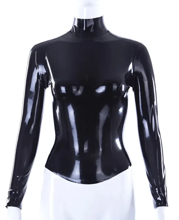 Long Sleeve High Neck with Back Zip