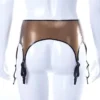 Dalila Latex Suspender Belt with Six Adjustable Straps