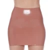 High-Waisted Latex Mini Skirt – Bodycon Shiny Rubber Skirt