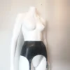 High-Waisted Latex Garter Belt – Handmade Natural Rubber Lingerie