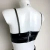Latex Bra with Adjustable Straps and Zipper in Any Colour