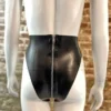Dominique High-Cut Latex Knickers with Triple-Zip Access