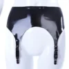 Dalila Classic 4-Strap Latex Garter Belt