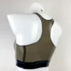 Luxe Latex Sports Bralet with Contrast Underbust Band