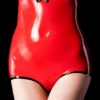 Latex High Waist Panties with Bow – Sexy Rubber Lingerie