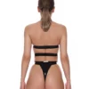 Latex Harness & Panties Set – Sexy Adjustable Wetlook Lingerie