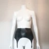 High-Waisted Latex Garter Belt – Handmade Natural Rubber Lingerie