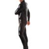 Classic High-Neck Latex Catsuit with Full Front Zip