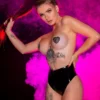 Inna High Waist Latex Knickers – Sleek Shiny Cut for a Sculpted Silhouette