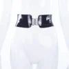 Eden Latex Belt with Detachable Suspenders