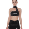High-Waisted Latex Mini Skirt – Bodycon Shiny Rubber Skirt