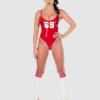 Varsity Vixen Latex Bodysuit