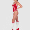 Varsity Vixen Latex Bodysuit
