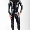 Sculpted Push-Up Latex Catsuit with 3D Buttocks Contour